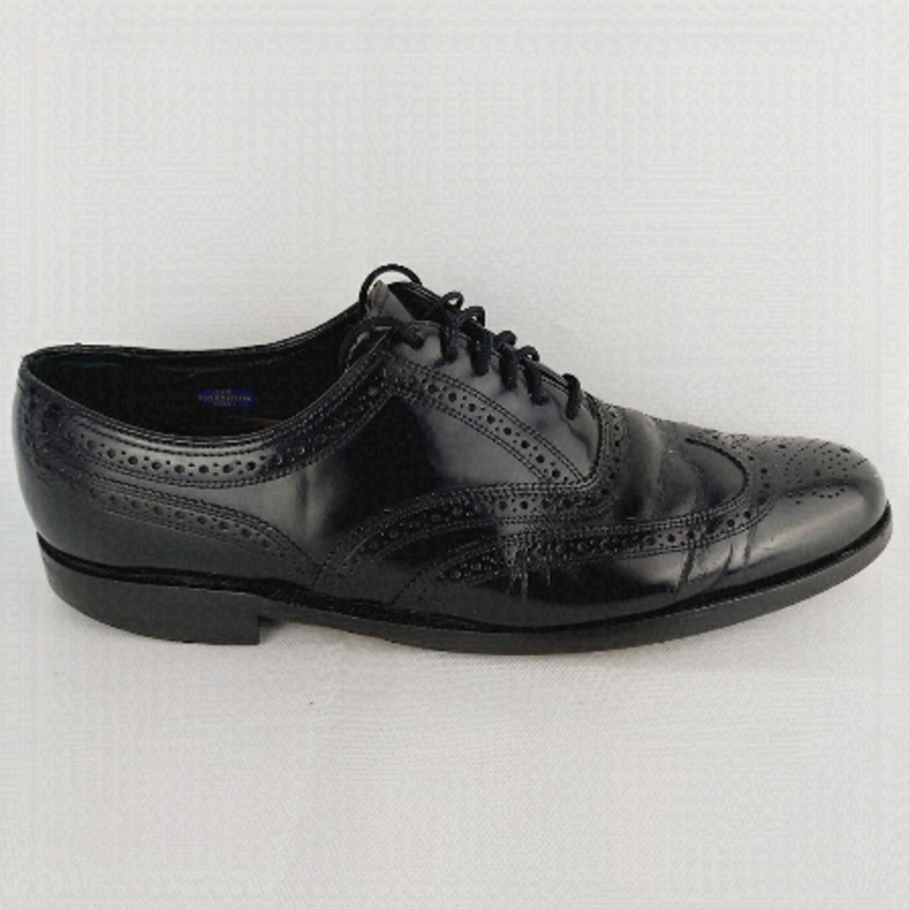 Florsheim men's dress Oxford Wingtip black shoes